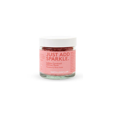 Raspberry Rose Gold Flavoured Edible Cocktail Glitter Dust image